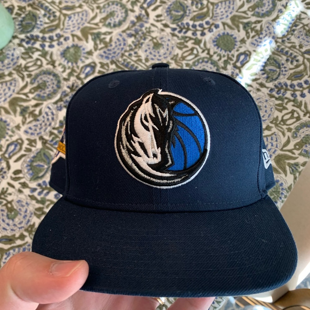 Dallas Mavericks NBA New Era Hat with Luca on the side